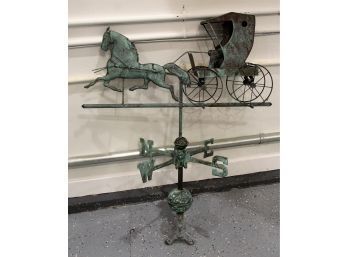 Vintage Country Doctor COPPER  Weather Vane