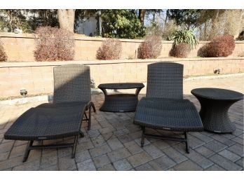 Great FRONTGATE Six Piece Outdoor Lounge Set
