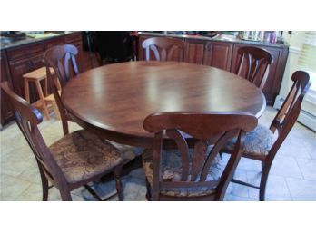 Canadale 60' Round Dining Table Set - Quailty Made In Canada
