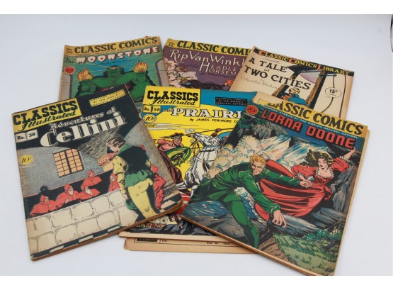 Vintage Classic Comics- Shippable
