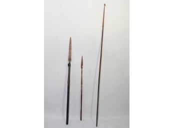 3 African Old Spears