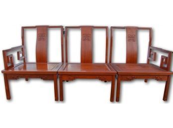 Asian Style Fabulous 3 Part Settee/ Chairs