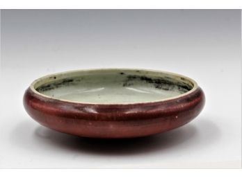 Antique Chinese Porcelain Coupebrush Washer-shippable