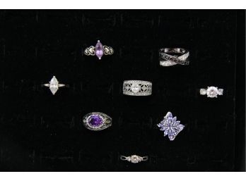 Vintage Ring Collection -some Sterling-shippable
