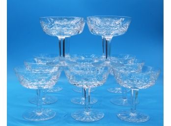 12 - Waterford Mid Century ParfaitChampagne Glasses-Shippable