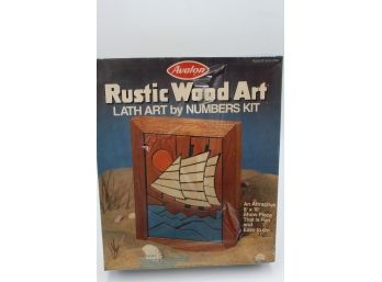 Rustic Wood Art/ Old Stock