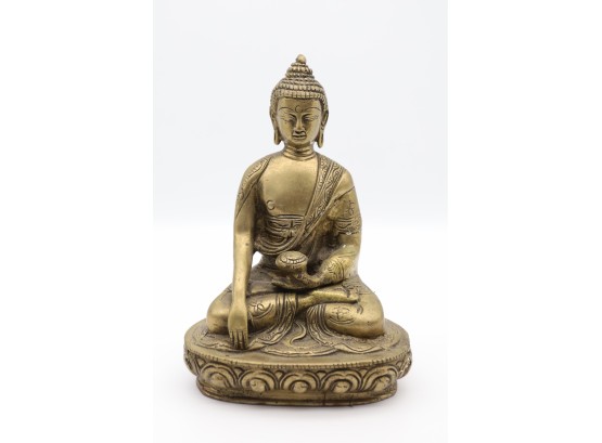 Vintage Brass Buddha - 7'H- SHIPPABLE