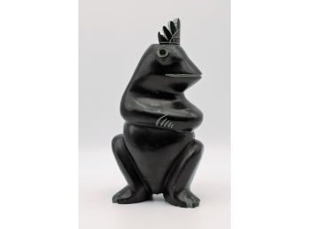 Stone Frog Hand Carved -SHIPPABLE