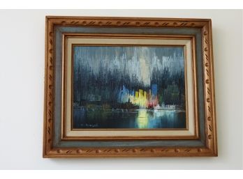 Vintage Oil On Canvas -sHIPPABLE
