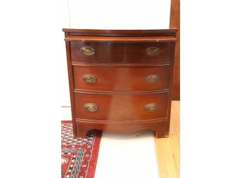 Vintage 3 Drawer MAhogany Cabinet  With Pull Out Serving Tray