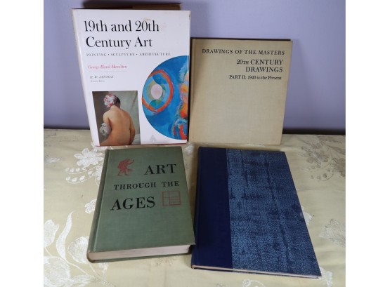 Four Vintage Art Books
