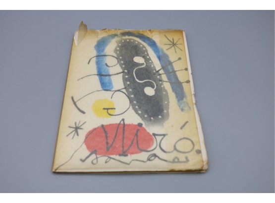 Joan Miro Art Book Collection Of  ' Sortileges ' -Shippable