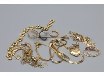 14k Gold Scrap Or Repair Jewelry-SHIPPABLE