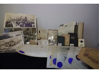Vintage Military Photos, Commendations Awards ,books & More -shippable