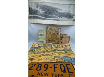 New York As It Was - Antique And Vintage Maps And More-shippable