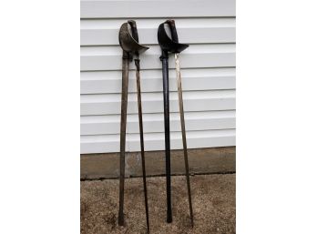 Pair Of Matching Antique Swords