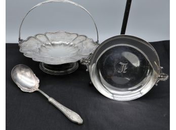 Serve With STERLING - 17 TROY OUNCES -Wallace, & Durham Pieces-SHIPPABLE