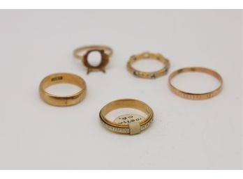 Vintage 14k Gold Rings  16.5 Grams Total  -Shippable