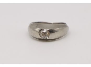 14k White Gold Vintage Diamond Ring -SHIPPABLE