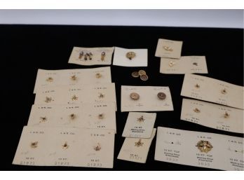 Vintage 10k Gold Pins-shippable