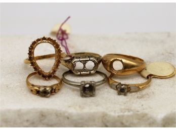 18 Grams -Vintage 14kt Gold Rings Shippable