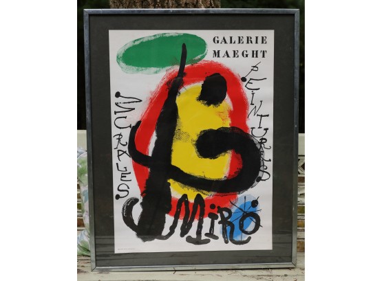 MIRO 'Peintures Murales' Exhibition. Joan Miro