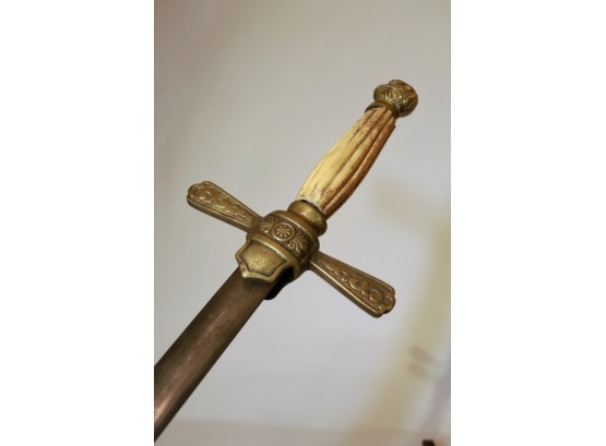 19th Century U.S Military Sword With Sheath