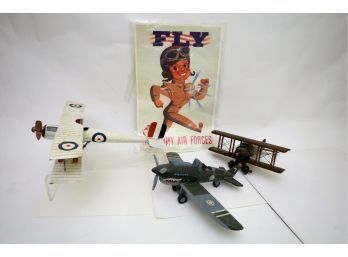 Plane And Poster Collection- SHIPPABLE
