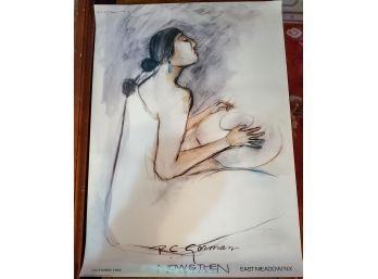 Hand Signed Pencil R. Gorman 'jackie'