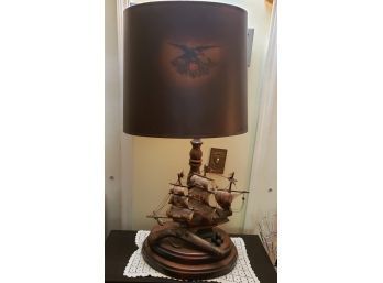 Vintage Nautical Lamp- WORKING