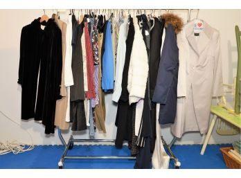 Rack Of Clothing Mostly Designer Wear