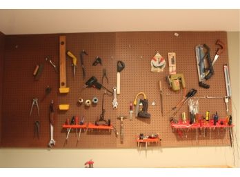 Pegboard For Of Tools