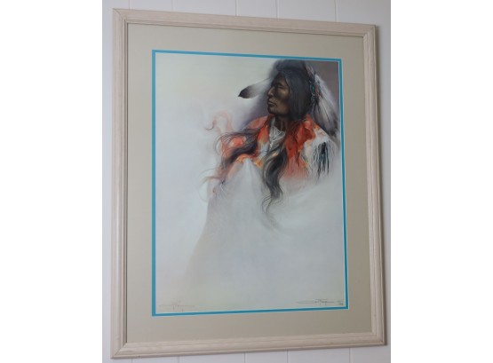 Ozz Franca Brazilin Lithograph Signed And Numbered