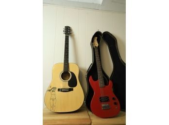 ACOUSTIC AND ELECTRIC GUITARS