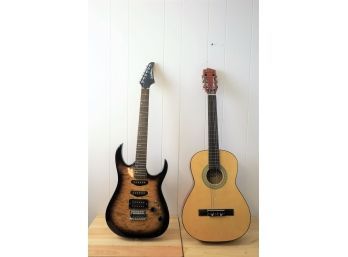 ELECTRIC AND ACOUSTIC GUITARS