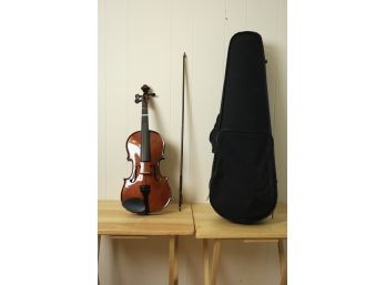 VIOLIN WITH CASE -HAND CRAFTED BY PALATINO WITH BOW