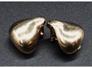 14kt Ear Clip On GOLD EARRINGS -5.19 DWT SHIPPABLE