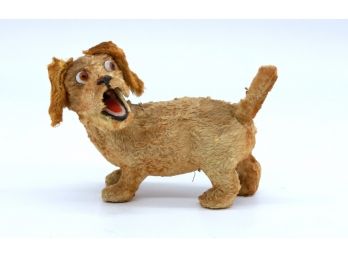 RARE CHARMING VINTAGE LITTLE WIND-UP DOG TOY-SHIPPABLE