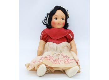 VINTAGE SNOW WHITE COMPOSITION AND CLOTH - Shippable