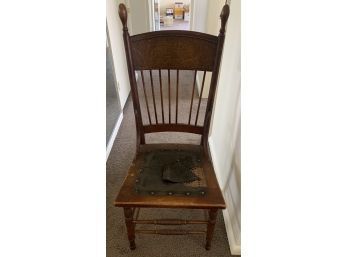 Antique Wooden Project Chair