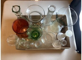 Lot Of Mixed Vases