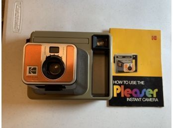 Vintage Kodak Pleaser Instant Camera