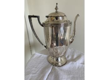 Antique Silver Plate Coffee Pot