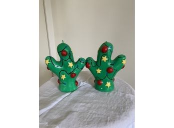 Cute Cactus Candles