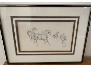Print Of Horses