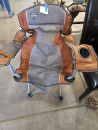 Lewis And Clark Outdoor Folding Chair With Cup Holders