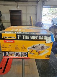 Workforce 7' Tile Wet Saw