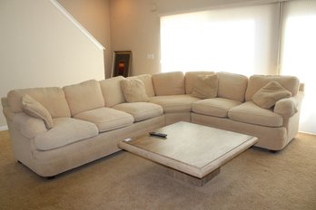 Drexel Heritage Beige Fabric Sectional