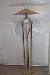 Retro Metal Art Deco Lamp