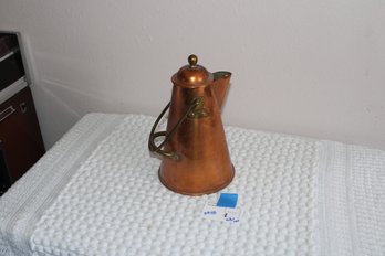 Vintage Portuguese Copper Tea Kettle